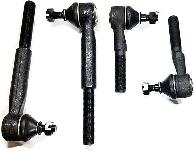 PartsW - 4 PC Kit for Dodge Ram 1500 1994-1999 RWD Models Only Dodge Ram 2500 1994-1999 RWD Models Only Dodge Ram 3500 1994-1999 RWD Models Only, Inner Outer Tie Rod Ends