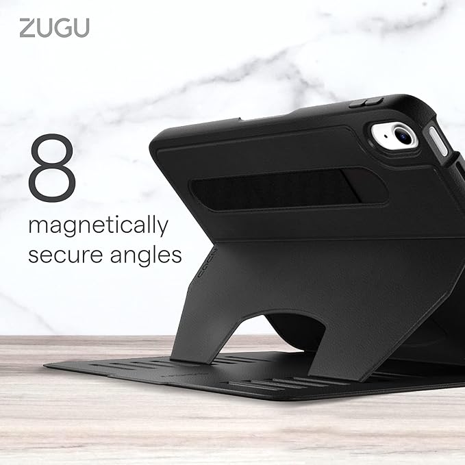 ZUGU CASE for iPad 10.9 Inch Case iPad 11th10th Generation (A16 20252022), Slim Protective Magnetic Stand SleepWake Cover 11th10th Gen iPad Stand, Model s A2696, A2757, A2777, Stealth Black