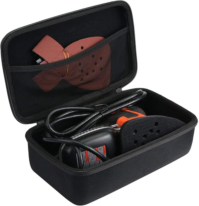 khanka Hard Storage Case replacement for BLACKDECKER Mouse Detail Sander (BDEMS600)