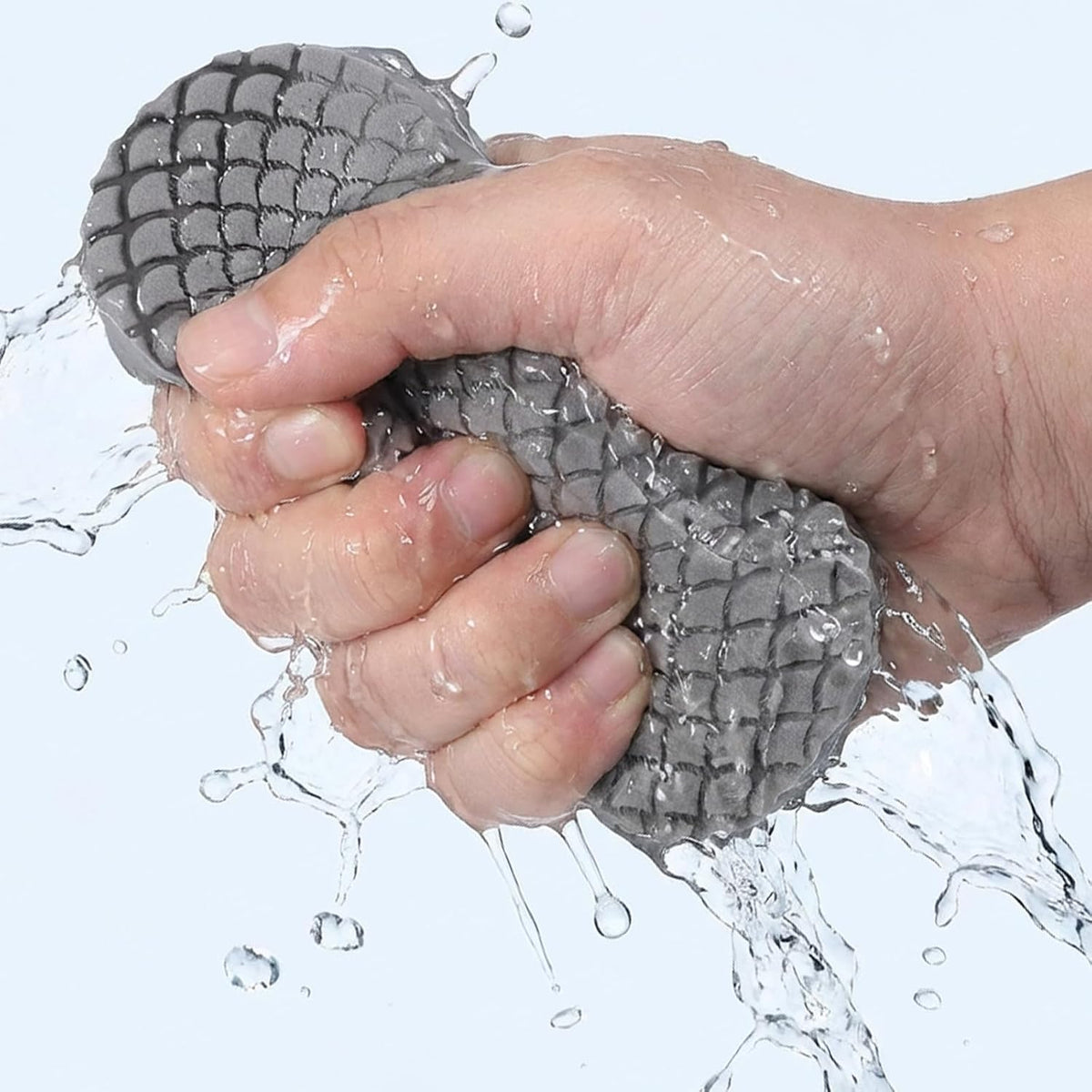 Exfoliating Bath Sponge, 3 Pcs Soft Exfoliating Bath Sponges Set Gentle Dead Skin Remover Reusable Exfoliate Body Scrubber for Adults Women Men Skin Friendly