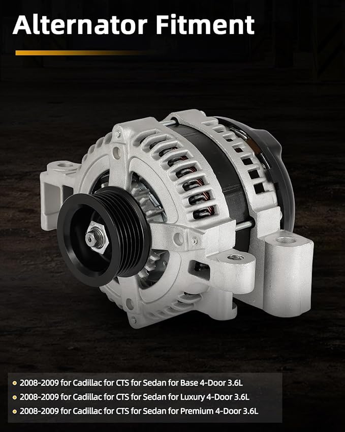 OCPTY Alternators Alternator 11369 2008-2009 for Cadillac for CTS 11369 104210-5390 10396863 104210-5390