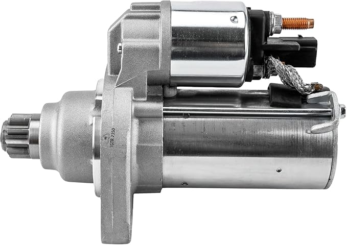 17970 Starter Replacement for 2006-2015 Jetta 2.0L, 2010-2017 TI-GUAN, 2010-2016 CC 2.0L, 2006-2010 Passat 2.0L, 2006-2009 2012-2014 GTI, 2007-2010 E-os, Starter Motor Replace 17970