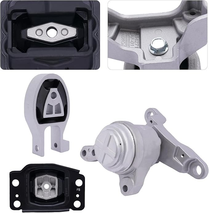 Engine Motor Trans Mount Set Fits for Ford Fusion 2014-2020 1.5L, 2013-2014 1.6L