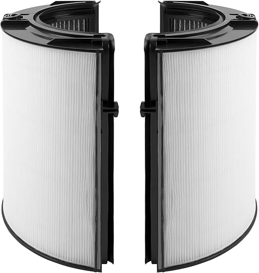 PH01 True HEPA Filter Replacement for Dyson TP06 HP10 TP07 HP06 PH01 HP09 TP10 TP09 HP07 Air Purifier, 2-IN-1 HEPA Carbon Filter (Upgraded), Part No. 970341-01, 1 Pack