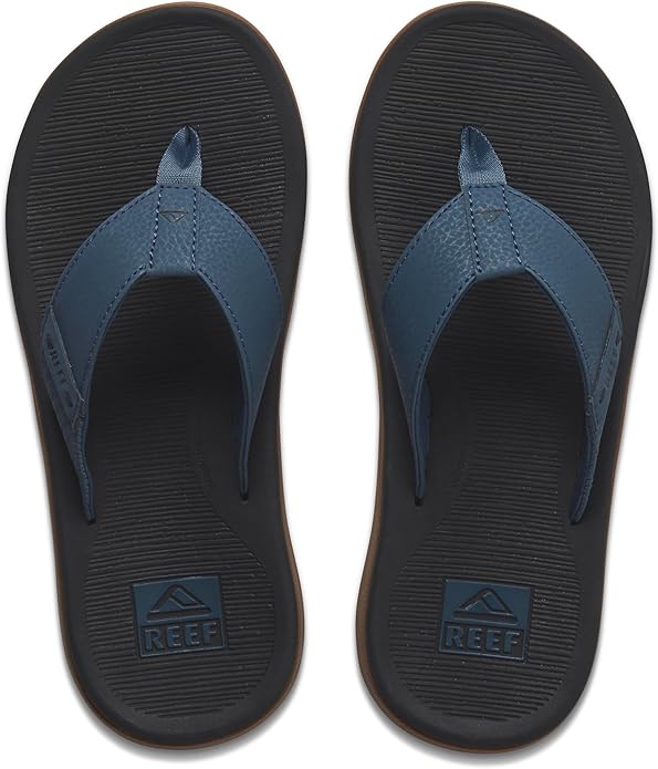 Reef Men's Santa Ana Flip Flop, Arch Support, Water Friendly, Non Marking Outsole