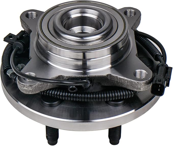 Autoround 515143 Front RWD Wheel Bearing and Hub Assembly Compatible with 2011-2014 Ford Expedition F-150, 2011-2014 Lincoln Navigator, 6 Lug wABS