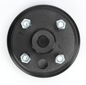 Rear Brake Drum, High Strength 21807 G1 Friction Resistant Metal Durability for EZGO Gas Marathon 4 Cycle 1992-1994