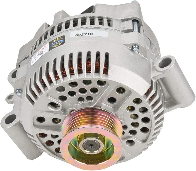 BOSCH AL7526N Premium 100% New Alternator - Compatible with Select Ford Explorer, E-150, E-250, E-350, F-150, F-250, F-350, F-450, Ranger; Mazda B3000, B4000; 130 Amp