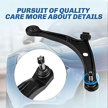 Front Control Arm Kit Compatible with 2001-2006 Acura MDX, 2003-2008 Honda Pilot Front Lower Control Arm Kit, K621349, K6213450