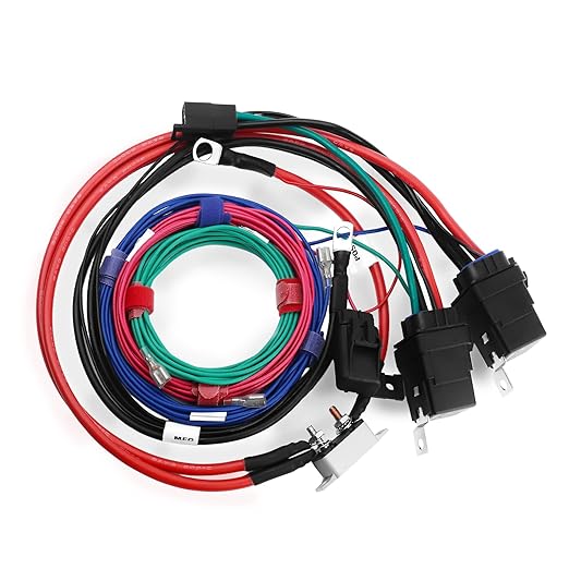Marine Wiring Harness for CMCTH-Marine Tilt Trim Unit (PT-130 and PT-35) and Jack Plate (PL-65) 7014G (CMC7014G)
