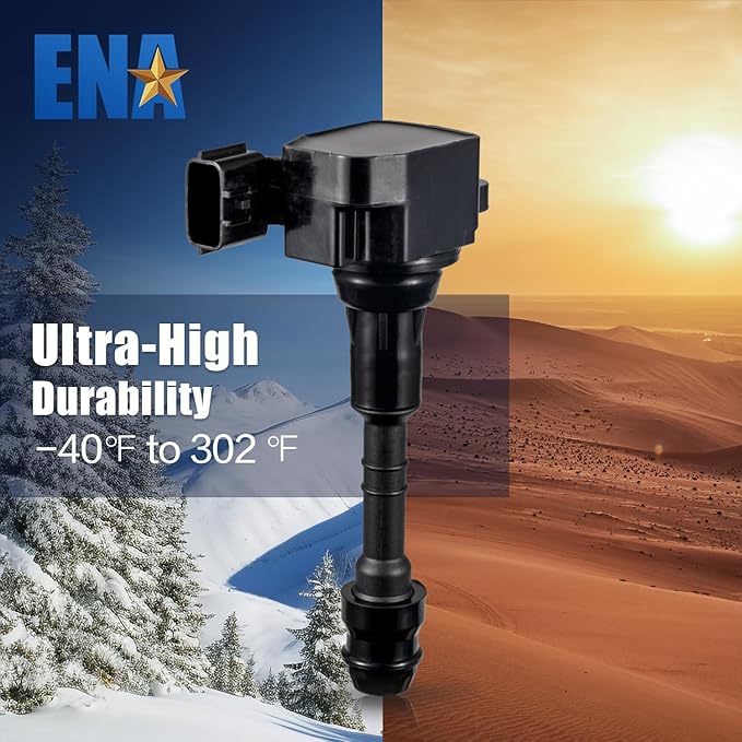 ENA Set of 1 Ignition Coil Pack Compatible with Nissan Infiniti Suzuki I35 QX4 Altima Frontier Maxima Murano NV1500 NV2500 NV3500 Quest 2002-2021 V6 3.5L 4.0L Replacement for UF349 5C1403 224338J115