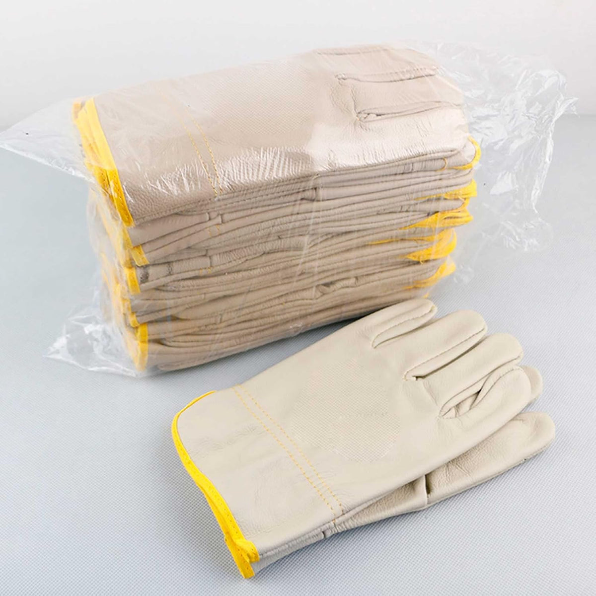 Work Handling Gloves, Safety Work Gloves, 12 Pairs Welding Gloves