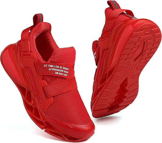Kids Sneakers Boys Girls Running Tennis Walking Shoes Lightweight Breathable Sport Athletic