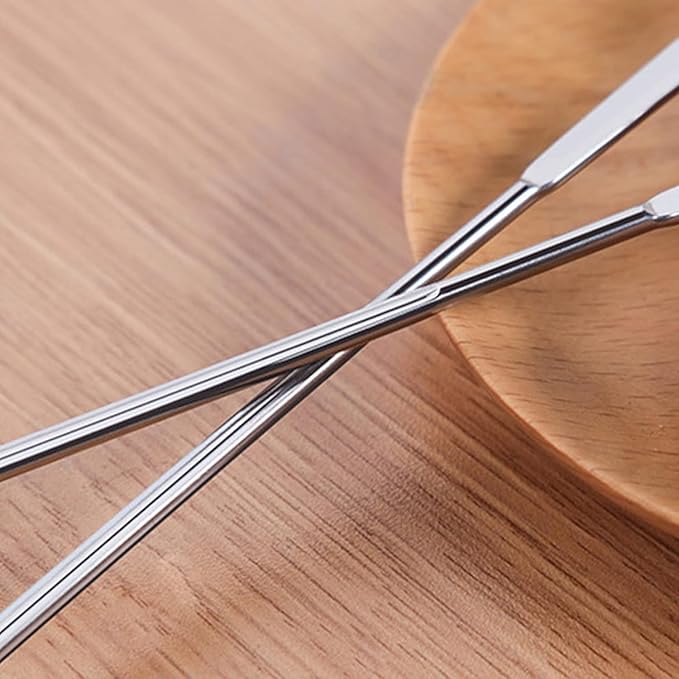 3Pcs. Silver Stainless Steel Seafood Forks Lobster Forks Spikes Kitchen Needle Gadget Seafood Tools Kitchen Tools Kitchen Gadget Walnut Needle Tools