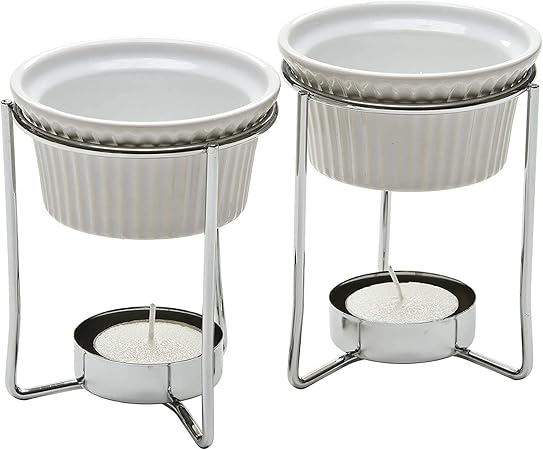 Prepworks by Progressive Ceramic Butter Warmer Fondue Set