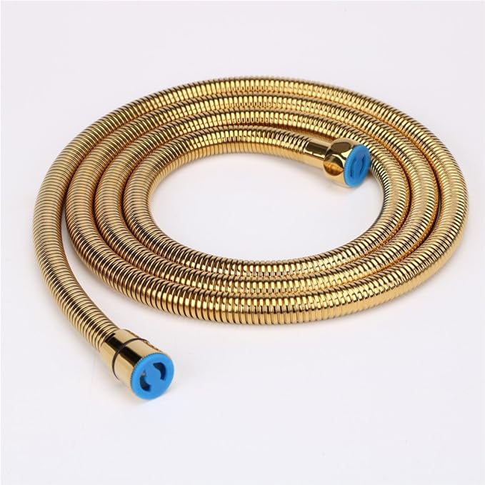 Shower Hose Replacement,79-Inch Extra Long Shower Head Hose,Bidet Shower Hose Attachment Titanium Gold