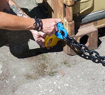 Mytee Products 38" x 5' Sea Shipping Container Loading Chain Bridle G100, V-Chain, Cargo, Storage, Moving