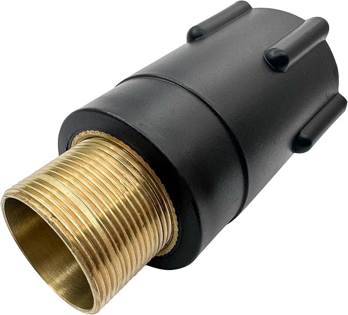 1Pcs Brass Faucet Tap Extension, Length 60mm2.36Inch, Diameter 31mm1.22Inch, Gold Color, Faucet Accessory