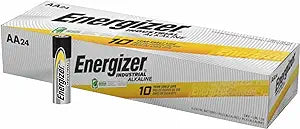 Energizer AA Industrial Strength Alkaline Battery 2779mAh - 24-Pack