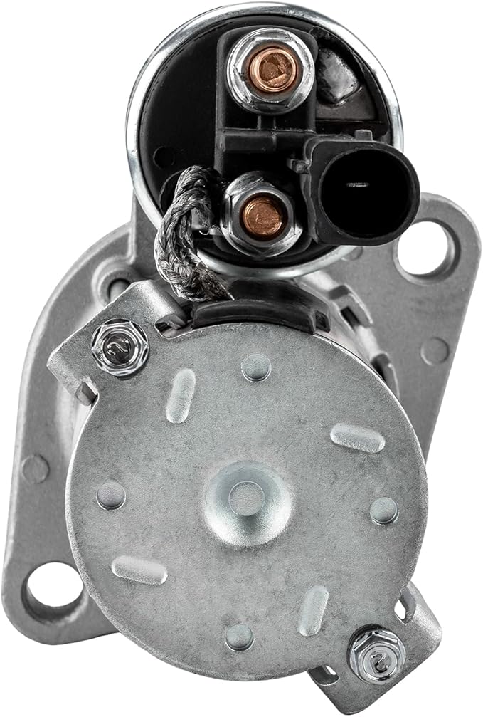 17970 Starter Replacement for 2006-2015 Jetta 2.0L, 2010-2017 TI-GUAN, 2010-2016 CC 2.0L, 2006-2010 Passat 2.0L, 2006-2009 2012-2014 GTI, 2007-2010 E-os, Starter Motor Replace 17970