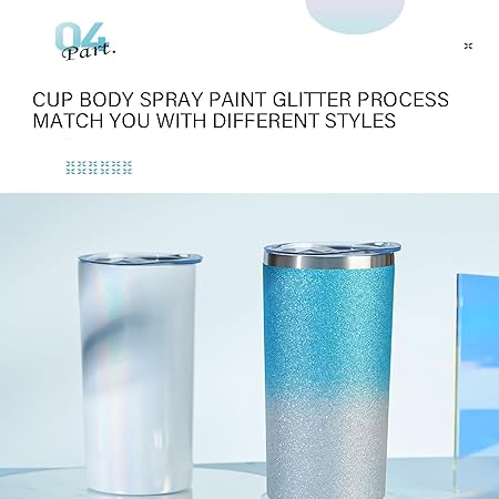 304 stainless steel 20oz double layer slimming mug vacuum insulation cold insulation car mug car portable water mug