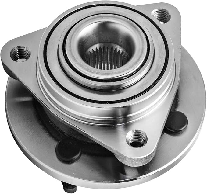 TUCAREST 513205 Front Wheel Bearing and Hub Assembly (4-Stud Hub;for Non-ABS Models) Compatible with 2005-2010 Chevy Cobalt 07-10 Po-ntiac G5, 05-06 Pursuit 03-07 Sa-Turn Ion WO ABS