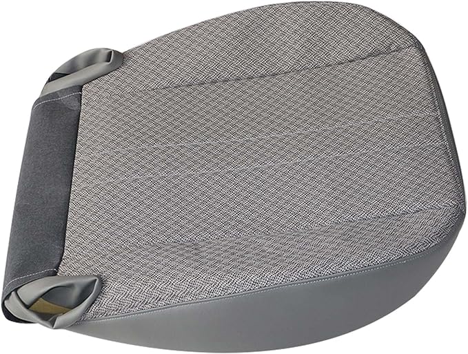 GXARTS Driver or Passenger Side Bottom Cloth Replacement Seat Cover Compatible with Chevy Express GMC Savana 2003 2004 2005 2006 2007 2008 2009 2010 2011 2012 2013 2014 Pewter Gray