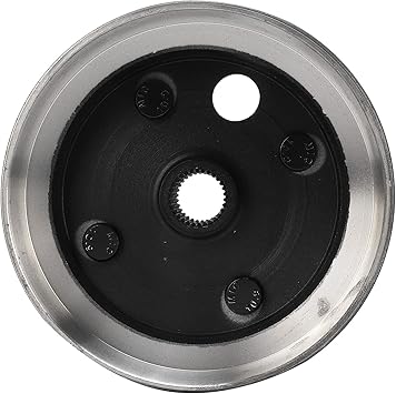 Rear Brake Drum, High Strength 21807 G1 Friction Resistant Metal Durability for EZGO Gas Marathon 4 Cycle 1992-1994
