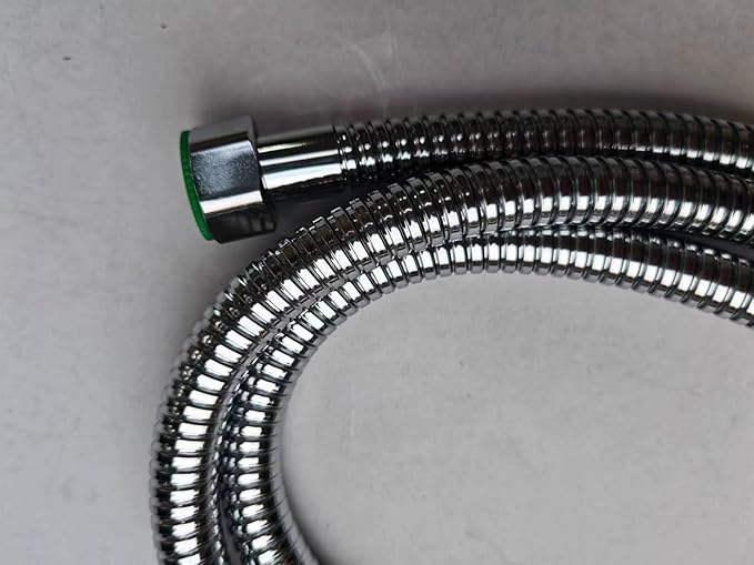 Wilchie Huierqi Shower Tube, Hand Shower Hose for Bathtime (59" chrome)