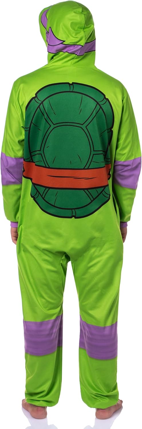INTIMO Teenage Mutant Ninja Turtles Adult Costume Union Suit Pajamas For Men and Women