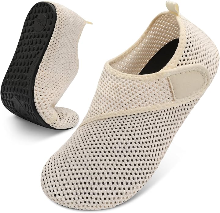 BARERUN Barefoot Water Shoes for Women Men Quick-Dry Aqua Socks for Swim Beach Pool Surf Yoga Boat Travel Non Slip Indoor Outdoor Walking Shoes