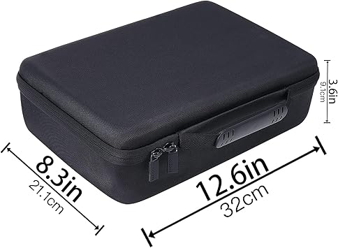co2CREA Hard Case Replacement for Canon SELPHY CP1500 CP1300 CP1200 Wireless Compact Photo Printer, Black Case