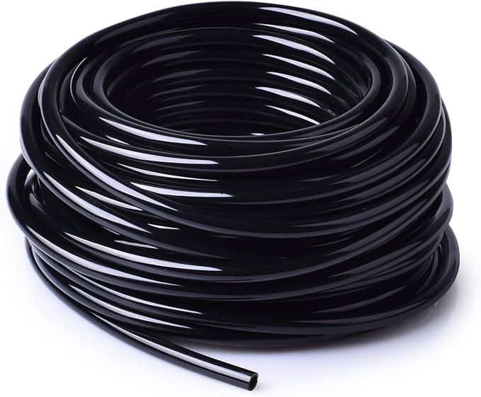 MIXC 14 inch Blank Distribution Tubing Drip Irrigation Hose, 50ft Roll