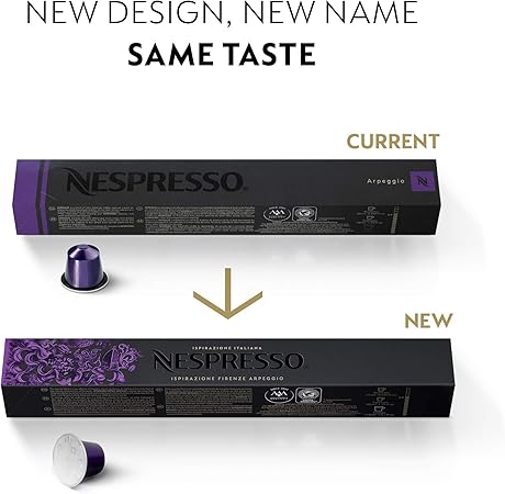 Nespresso Capsules Original Line, Ispirazione Variety Pack, Medium Dark Roast Espresso Coffee, 50 Count Coffee Pods