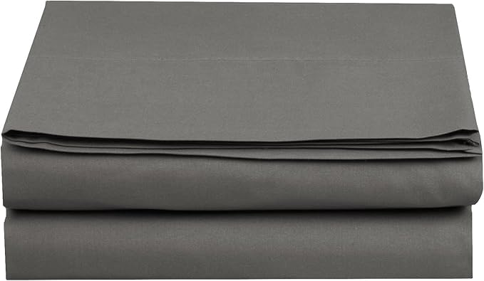 Luxury Fitted Sheet on Elegant Comfort Wrinkle-Free 1500 Premier Hotel Quality 1-Piece Fitted Sheet, King Size, Grey