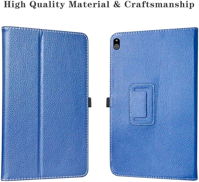 New Pu Leather Tablet Case Compatible with Lenovo Tab M10 HD 2nd Gen TB-X306X X306F M10 Plus FHD X606F X505X Cover (Color : Black, Size : M10 Plus 10.3 X606)