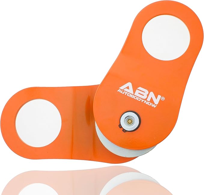 ABN Cable Pulley Snatch Blocks for Winches - 22,000lbs Capacity UTV Winch Accessories Recovery Gear 1-Pack Pulley Block