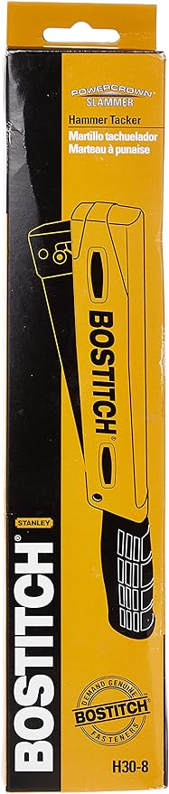 BOSTITCH Hammer StaplerTacker, Manual, 14-Inch to 38-Inch (H30-8)