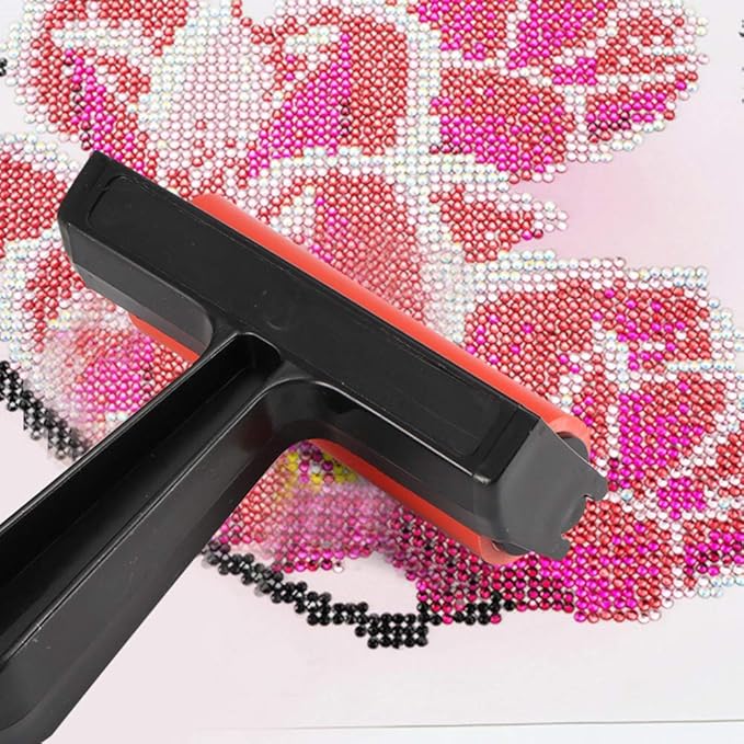 5D Diamond Painting Roller Pressing Paint Runner Kit Rhinestone Embroidery Paintings Accessory Tightly Paste Paint Tool for Kid Adult DIY Full Drill Partial Drill