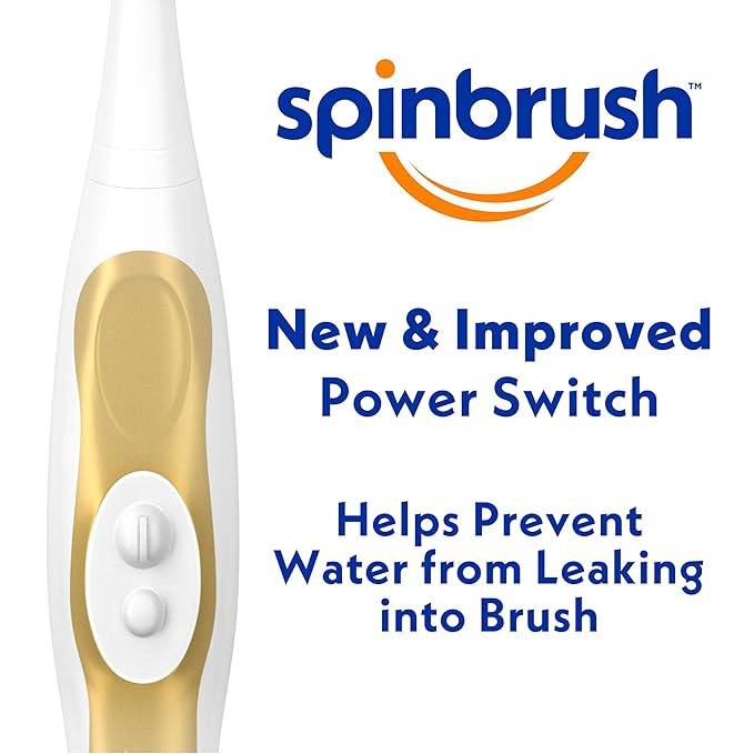 Spinbrush Pro Clean Replacement Heads, Medium Bristles, For Battery Toothbrush, 2-Pack
