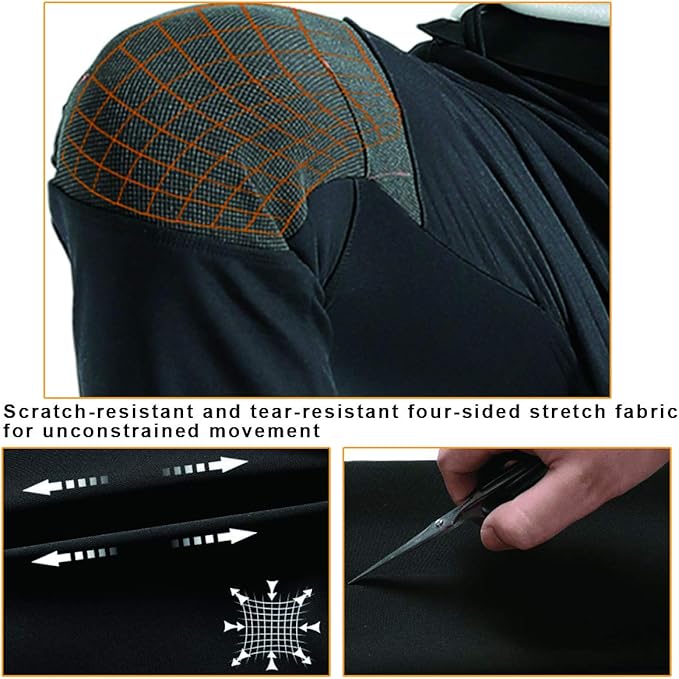 Postropaky Mens Hiking Snow Ski Pants Waterproof Outdoor Insulated Softshell Pants Snowboard Zipper Bottom Leg