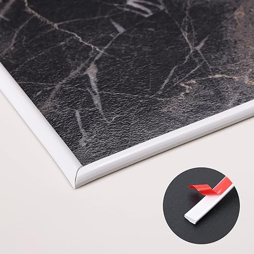 32.8FT Peel and Stick Molding & Wall Trim, Flexible Self-Adhesive Decorative Strip for Tile, Mirror, Ceiling, Floor, Panel, Cabinet
