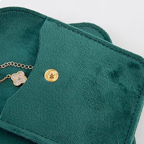 Elegant Flannel Bag for Jewelry Storage Packaging Bags for Rings Bangles Bracelets Necklaces and Earrings