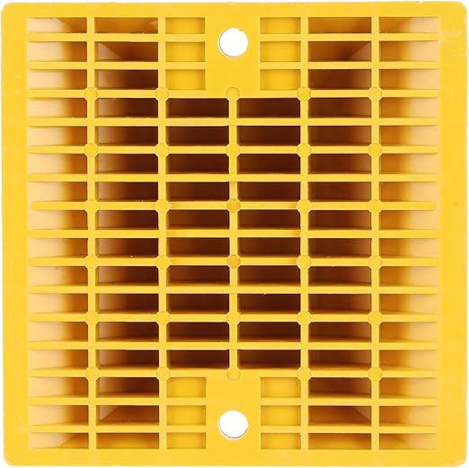 6 Pack Road Reflectors, 3.7X 3.7 inch Commercial Reflective Road Pavement Marker Reflective Road Driveway Marker Street Pavement Asphalt Stud Markers for Speeds Bumps, Sidewalks