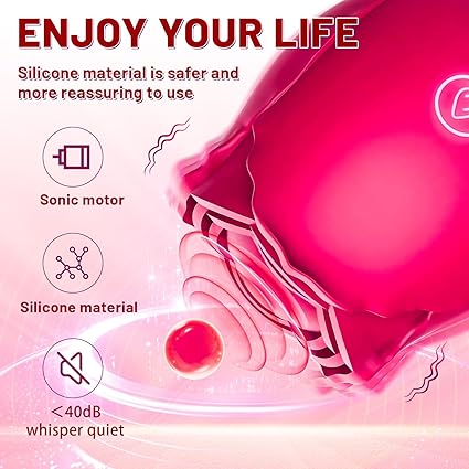 2024 New Toy for Women,Adult Toys for Women Portable Pleasure Sexy Toy Sensory Licking Sucking Massage Tool USB Fast Charge,8 Modes,Waterproof RK-7