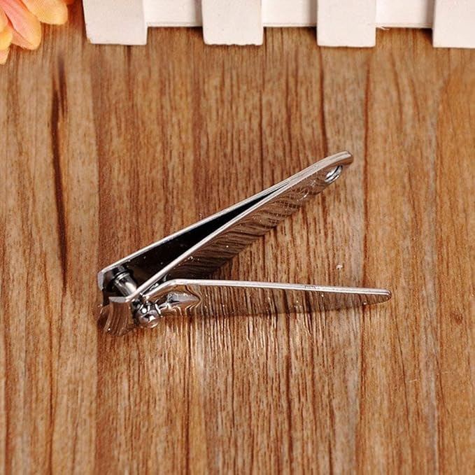 Silver Stainless Steel Hand Toe Nail Clipper Cutter Trimmer Manicure Pedicure Care Scissors Fingernail and Toenail Clippers
