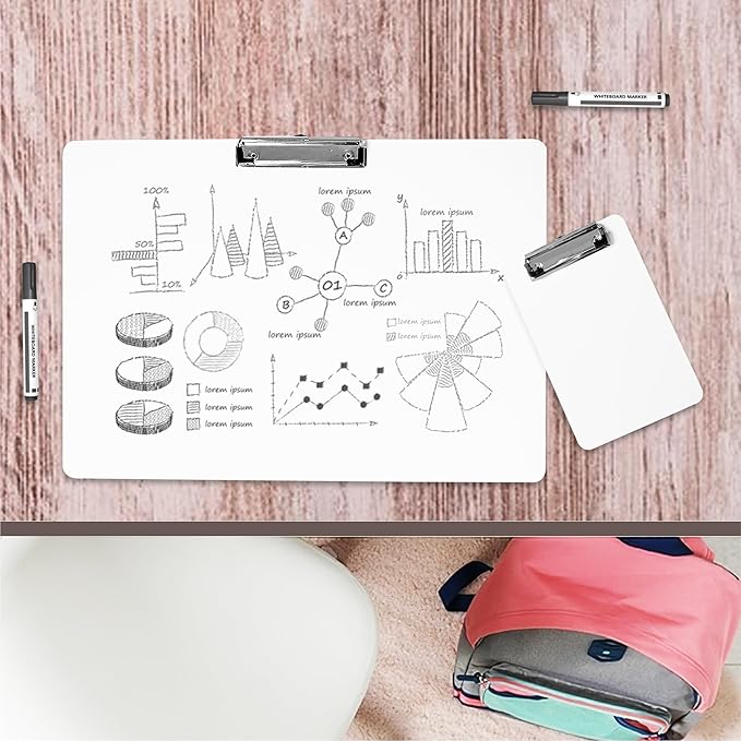A5 Erasable Whiteboard Clipboard by Janrax