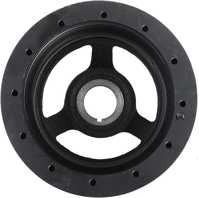 A-Premium Engine Harmonic Balancer Crankshaft Pulley Compatible with Chevrolet Camaro 2012-2015 & Cadillac CTS 2011-2015, OHV V8 6.2L, Replace# 12603916, 12674581