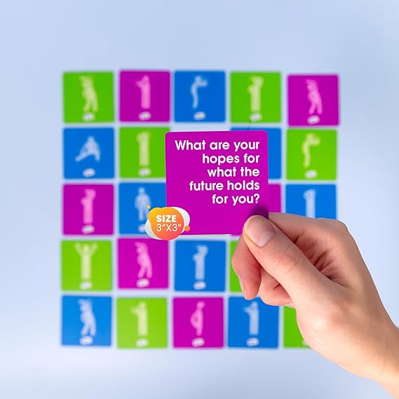 Connect Cards - Icebreaker Conversation Card Games | Conversation Starter Cards | Team Building Games for Work | Connections Game & Group Games for Adults | Featured by TEDx (60 Cards)