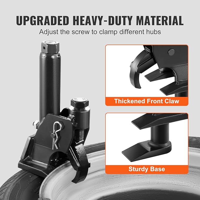 VEVOR Manual Tire Bead Breaker, 38"-42" Tires Changer Tool, Heavy-Duty Bead Breaking, Easy-Operated Tire Repair Tool for ATVsUTVs, Tractors, Trucks, Cars, Heavy Duty Tires